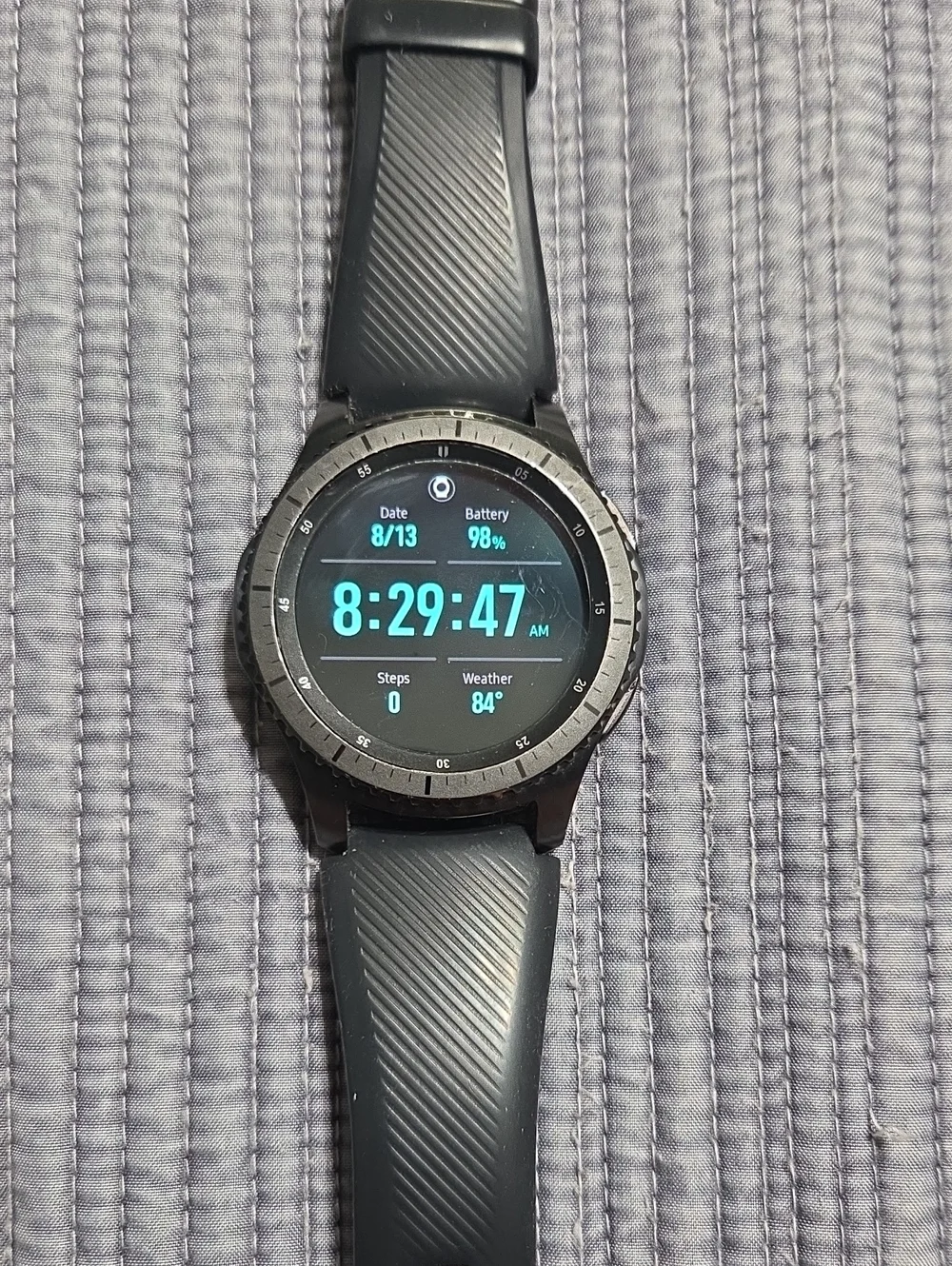 Samsung Gear S3 Frontier Black Large Smart Watch